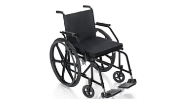 Cadeira de Rodas Prática com Assento Almofadado Prolife PL4001